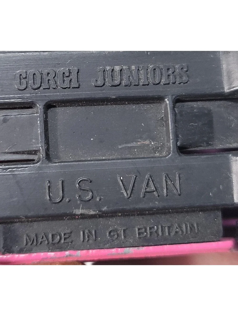 Vintage 1977 Charlies Angels Pink Van Die-Cast Chevy By Corgi Juniors